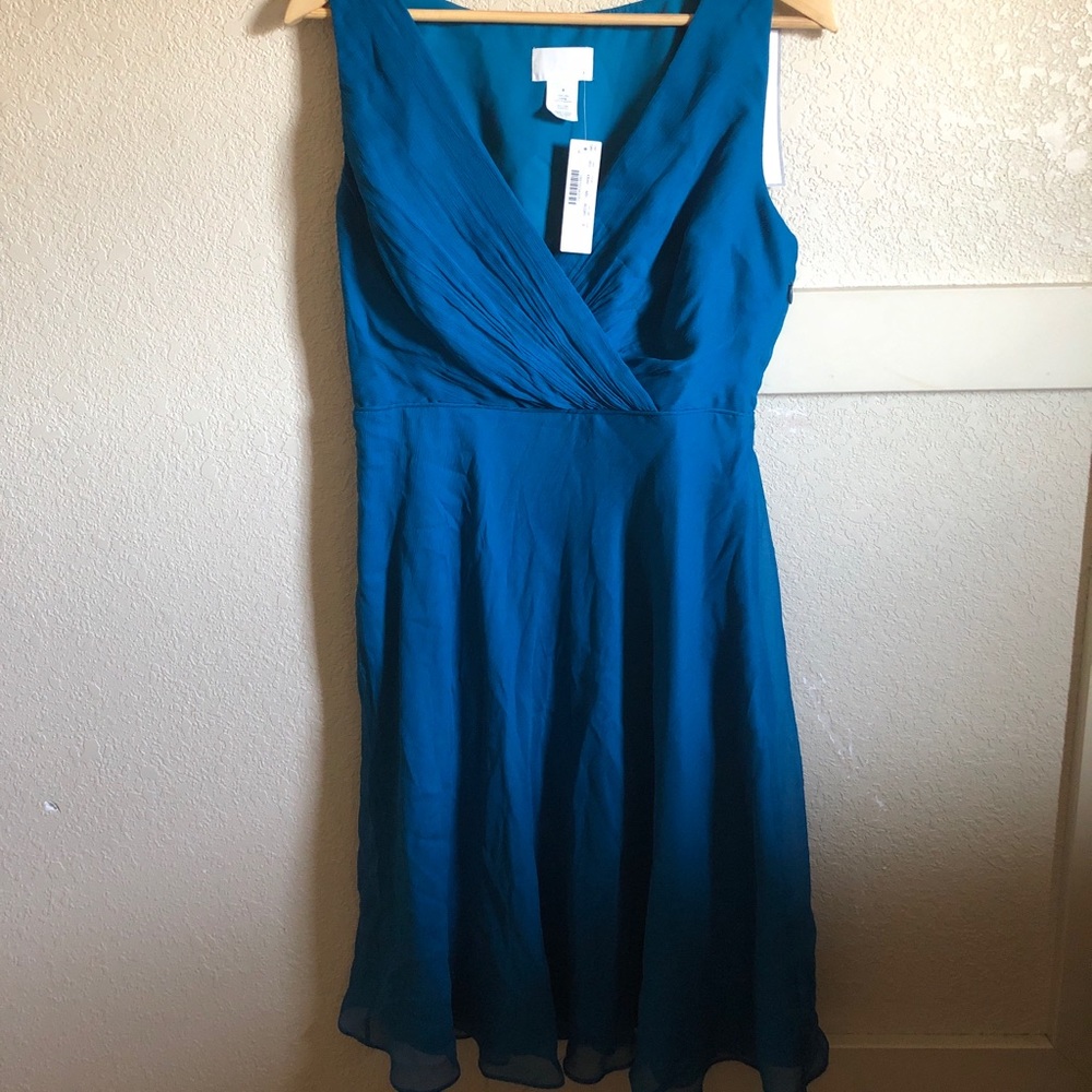 NWT J. Crew 100% silk formal dress